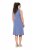 Ulla Popken 837874 Varrukateta jersey-kleit Sinine - Trikookleidid - 
