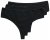 Ulla Popken 838637 Stringid 3 tk Must - Aluspüksid - 