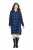 Ulla Popken 840929 Ruuduline kleit Tumesinine - Midikleidid - Plusssuuruses midikleidid