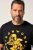 JP1880 T-Shirt Short Sleeve Chest Print Skulls Black - T-särgid - Suured T-särgid 2XL – 14XL