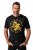 JP1880 T-Shirt Short Sleeve Chest Print Skulls Black - T-särgid - Suured T-särgid 2XL – 14XL