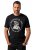 JP1880 T-Shirt Chest Print Bone Force Black - T-särgid - Suured T-särgid 2XL – 14XL