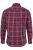 JP1880 Checked Shirt Long Sleeve Red - Särgid - Meeste suured särgid 2XL – 8XL