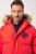 JP1880 Parka Quilted Faux Fur Hood Red - Jakid ja joped - Joped, suured suurused: 2XL – 12XL