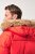 JP1880 Parka Quilted Faux Fur Hood Red - Jakid ja joped - Joped, suured suurused: 2XL – 12XL