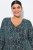 Ulla Popken 841839 3/4 varrukatega loomamustriga jersey-kleit Tumeroheline - Midikleidid - Plusssuuruses midikleidid