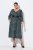 Ulla Popken 841839 3/4 varrukatega loomamustriga jersey-kleit Tumeroheline - Midikleidid - Plusssuuruses midikleidid