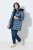 Ulla Popken 842013 Tepitud jope Denimsinine - Joped - Suured naiste jakid