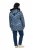Ulla Popken 842013 Tepitud jope Denimsinine - Joped - Suured naiste jakid