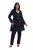Ulla Popken 842028 Voltidega peplum-pintsak Must - Pintsakud - Pintsakud naistele suurtes suurustes