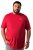 Men+ 500 T-särk Indigo Blue Denim Tumepunane - T-särgid - Suured T-särgid 2XL – 14XL