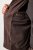 JP1880 Jacket Buffed Nubuck Lamb Leather Brown - Jakid ja joped - Joped, suured suurused: 2XL – 12XL