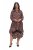 Ulla Popken 842979 Loomamustriga kleit Pruun - Midikleidid - Plusssuuruses midikleidid