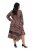 Ulla Popken 842979 Loomamustriga kleit Pruun - Midikleidid - Plusssuuruses midikleidid