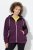 Ulla Popken 843186 Helkuritega vetthülgav softshell-jope Veinipunane - Joped - Suured naiste jakid