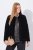 Ulla Popken 843244 Sametist jakk Must - Joped - Suured naiste jakid