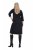 Ulla Popken 843326 3/4 varrukatega dressikleit Must - Dressikleidid - 