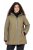 Ulla Popken 844034 Funktsionaalne jope Khaki - Joped - Suured naiste jakid