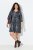 Ulla Popken 844945 Mustriline jersey-kleit Must - Trikookleidid - 