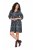 Ulla Popken 844945 Mustriline jersey-kleit Must - Trikookleidid - 