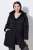 Ulla Popken 845111 Parka Must - Mantlid - Naiste mantlid suurtes suurustes