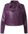 Ulla Popken 845121 Kunstnahast bikerjope Ploom - Joped - Suured naiste jakid