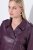 Ulla Popken 845121 Kunstnahast bikerjope Ploom - Joped - Suured naiste jakid