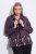 Ulla Popken 845121 Kunstnahast bikerjope Ploom - Joped - Suured naiste jakid