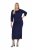 Ulla Popken 845705 Jersey-kleit Tumesinine - Midikleidid - Plusssuuruses midikleidid