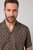 JP1880 Boxy Cuba Short Sleeve Shirt Brown - Särgid - Meeste suured särgid 2XL – 8XL