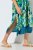 Ulla Popken 846493 Mustriline kleit Petrool - Kaftanid - 