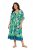 Ulla Popken 846493 Mustriline kleit Petrool - Kaftanid - 