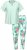Ulla Popken 846971 Mustriline pidžaama Heleroheline - Pidžaama/Loungewear - 