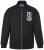 STHUGE 847083 Varsity jope scuba-kangast Must - Jakid ja joped - Joped, suured suurused: 2XL – 12XL