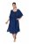 Ulla Popken 847654 Mustriline kleit Tumesinine - Kaftanid - 