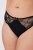 Ulla Popken 848522 Pitsiga stringid 3 tk Must - Aluspüksid - 