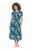 Ulla Popken 848696 Mustriline kleit Tumesinine - Suvekleidid - Naiste suvekleidid suurtes suurustes