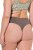 Ulla Popken 848826 Loomamustrilised stringid 3 tk Taupe - Aluspüksid - 