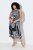 Ulla Popken 848948 Loomamustriga kleit Must - Suvekleidid - Naiste suvekleidid suurtes suurustes