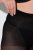 Ulla Popken 849047 Mustrilised sukkpüksid 100 den Must - Sukkpüksid & sokid - 