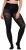 Ulla Popken 849047 Mustrilised sukkpüksid 100 den Must - Sukkpüksid & sokid - 