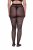 Ulla Popken 849049 Triibulised sukkpüksid 40 den Must - Sukkpüksid & sokid - 