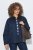 Ulla Popken 849111 Tepitud jope Tumesinine - Joped - Suured naiste jakid