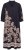 Ulla Popken 849423 3/4 varrukatega lilleline kleit Must - Maksikleidid - Plusssuuruses maxikleidid