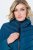 Ulla Popken 849472 Tepitud jope Petrool - Joped - Suured naiste jakid