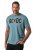 JP1880 849790 AC/DC Classic Logo T-särk Türkiissinine - Bändi T-särgid - Bänditringad suurtes suurustes