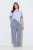 Ulla Popken 849850 Ruuduline pidžaama Helesinine - Pidžaama/Loungewear - 