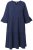 Ulla Popken 849856 Volangidega kleit Tumesinine - Midikleidid - Plusssuuruses midikleidid