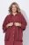 Ulla Popken 849860 Kimono Roostepunane - Kardiganid - Naiste kardiganid suurtes suurustes
