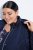 Ulla Popken 849908 Vihmajope Tumesinine - Joped - Suured naiste jakid
